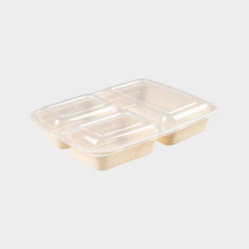 Trzykomorowe pudełko Bento PFK004/PFK003